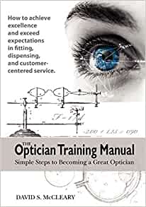 Optician training manual free